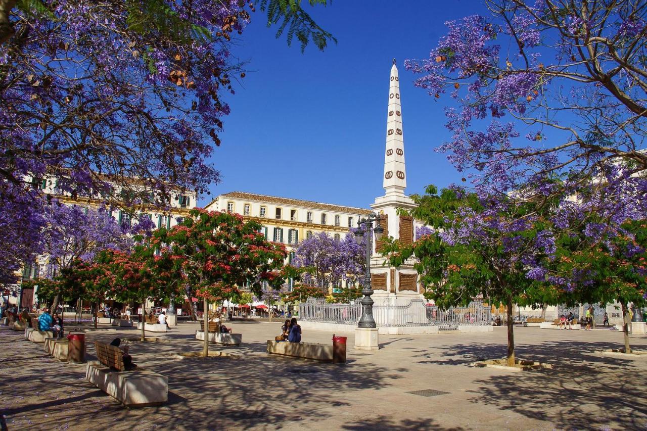 Del Parque Flats Suite Malagueta Malaga Bagian luar foto