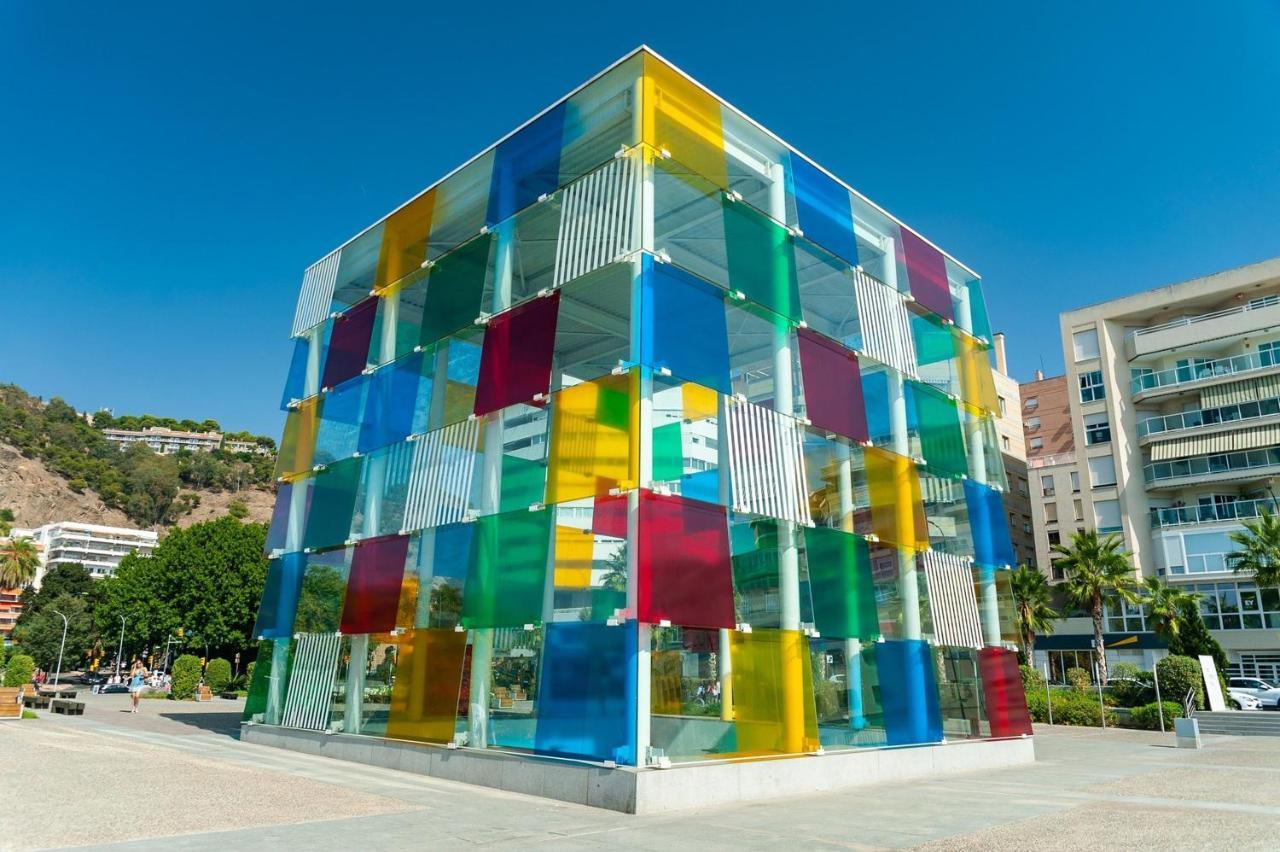 Del Parque Flats Suite Malagueta Malaga Bagian luar foto